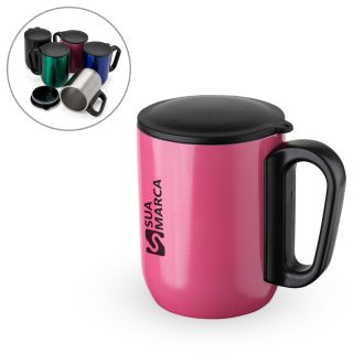 Caneca Inox Parede Dupla 250 ml