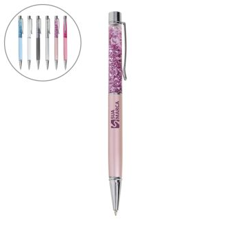 Caneta Metal Glitter