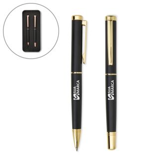 Kit Caneta Esferográfica e Roller