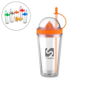 Copo Plástico 500ml Espremedor