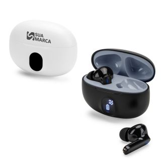 Fones de Ouvido Wireless em ABS 100% Reciclado Caetano