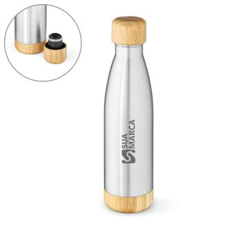 Garrafa em aço inox