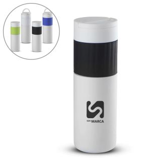 Garrafa Térmica 500ml com Suporte para Celular