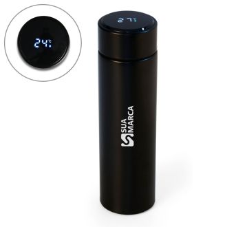 Garrafa Térmica 400ml com Display LED