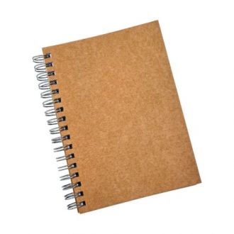 CADERNO KRAFT ECOLÓGICO