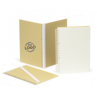 Caderno B5 Kraft