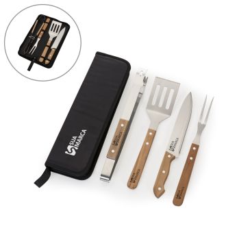 Kit Churrasco 4 peças