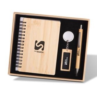 Kit Executivo Ecológico 3 Peças