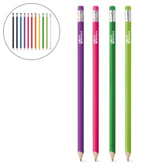 ATENEO II. Lápis apontado com borracha