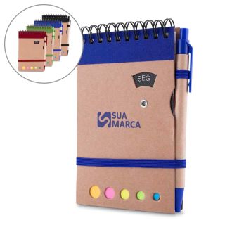 Mini Caderno com Caneta