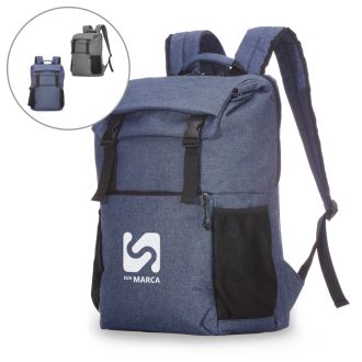 Mochila Grande em Tecido Poliéster