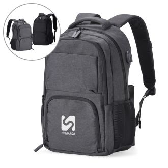 Mochila de Poliéster USB 30 Litros