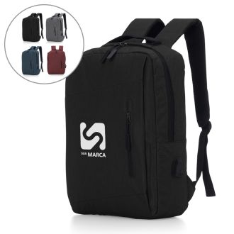 Mochila de Nylon USB 21L