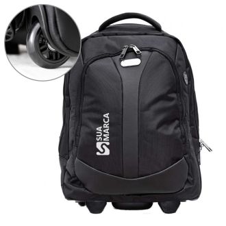 Mochila de Nylon com Rodinhas