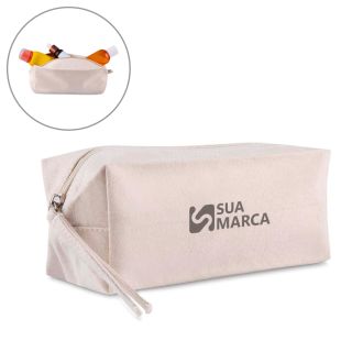 Necessaire em Algodão Reciclado 340g/m²