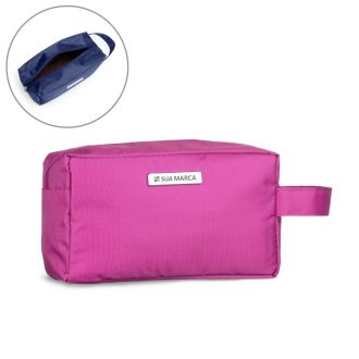 Necessaire PVC Impermeável com Plaquinha