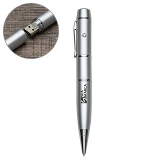 Caneta Pen Drive 4GB e Laser