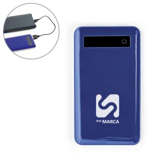 Bateria portátil com ecrã touch