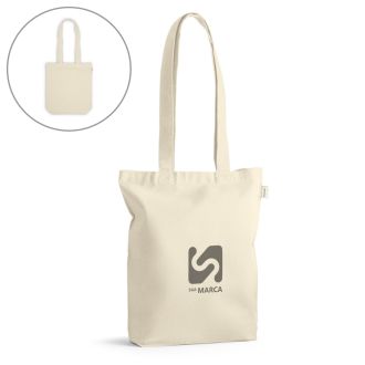 VALÊNCIA. Sacola em algodão reciclado (140 g/m²)