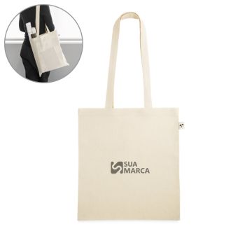 Sacola 100% Algodão Orgânico Leon