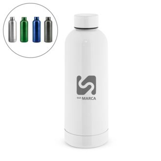 ODIN METTALIC. Squeeze em aço inox 550ml