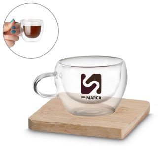Conjunto de Xícaras de Vidro 60ml