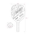 Kit Raquetes Pickleball 6 Peças