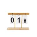 Calendário Permanente Bambu