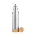 Garrafa térmica em aço inox 90% reciclado