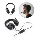 Fones de ouvido para jogos com microfone de alta qualidade incorporado com luzes RGB