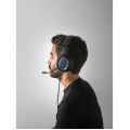 Fones de ouvido para jogos com microfone de alta qualidade incorporado com luzes RGB