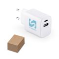 Adaptador de Corrente com Porta USB-A 18W e USB-C Wegner