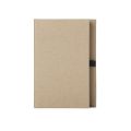 Bloco de Anotações em Kraft com Porta Caneta