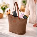 Bolsa Palha Trançada