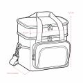 Bolsa Térmica Dupla 12L