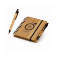 Kit Caderno e Caneta Bambu Dickens