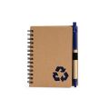 Caderno Ecológico com Caneta