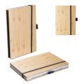 Caderno B6 Capa em Bambu