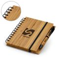 Kit Caderno e Caneta Bambu Dickens