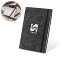 Caderno A5 Baldwin com Capa em Feltro 100% Reciclado