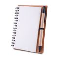Caderno Capa em Papelão Reciclado c/ Caneta
