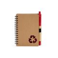 Caderno Ecológico com Caneta