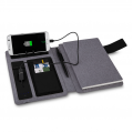 Caderno com Power Bank