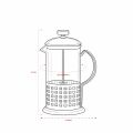 Cafeteira Prensa Francesa 600ml