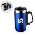 Caneca Inox Parede Dupla 275 ml ( térmica )