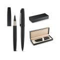 Kit Caneta de Metal Esferográfica e Roller Benton