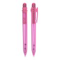 Caneta Plástica Esferográfica Translúcida