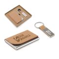 Conjunto Composto por um Porta-cartões e Chaveiro Cosling