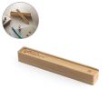 BAMBOX. Estojo em bambu natural para 1 esferográfica