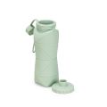 Garrafa Dobrável Silicone 600ml